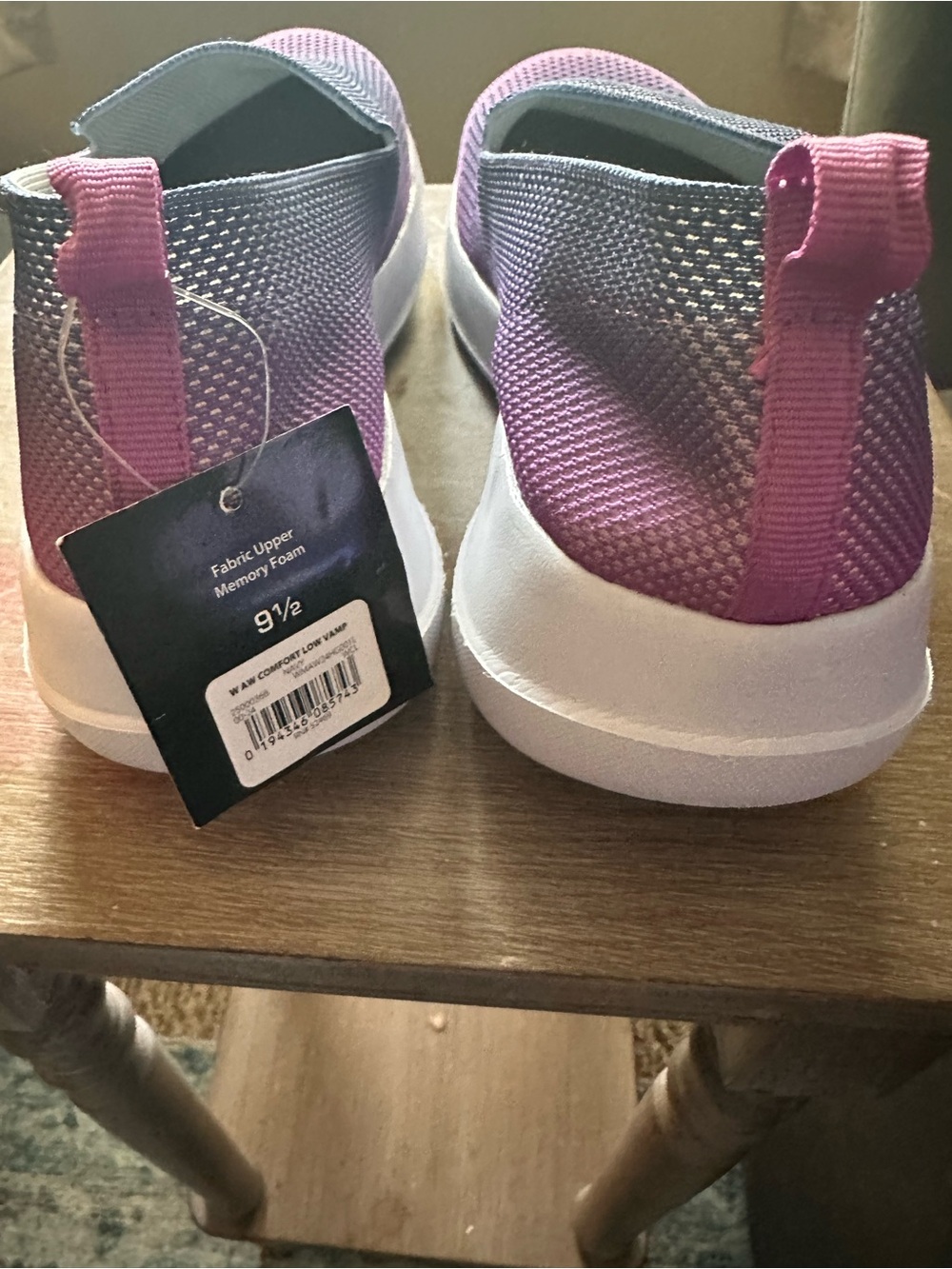 Slip-On Memory Foam Athletic Sneakers — - Picture 5 of 6